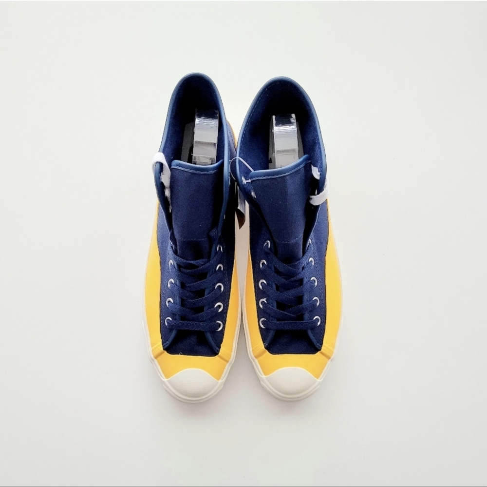 NWOT Men's Converse x Pop Trading Co. Jack Purcell Pro Navy(not in the orig box) - Picture 3 of 6